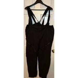 Balera black suspender pants. Size XL‎